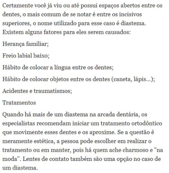 Você sabe o que é Diastema? Confira as causas e tratamentos